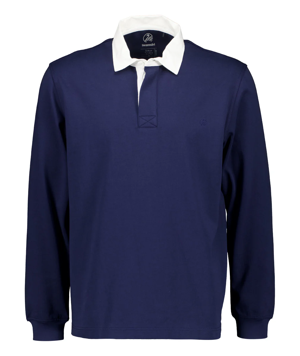 Men's Fundamentals Long Sleeve Rugby Top - Image 8
