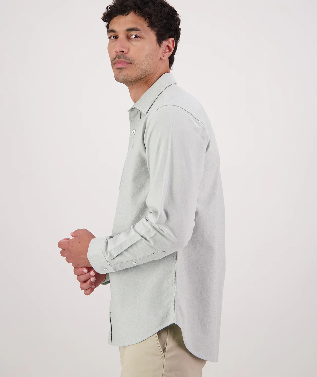 Men's Fundamentals Oxford Long Sleeve Shirt - Image 3