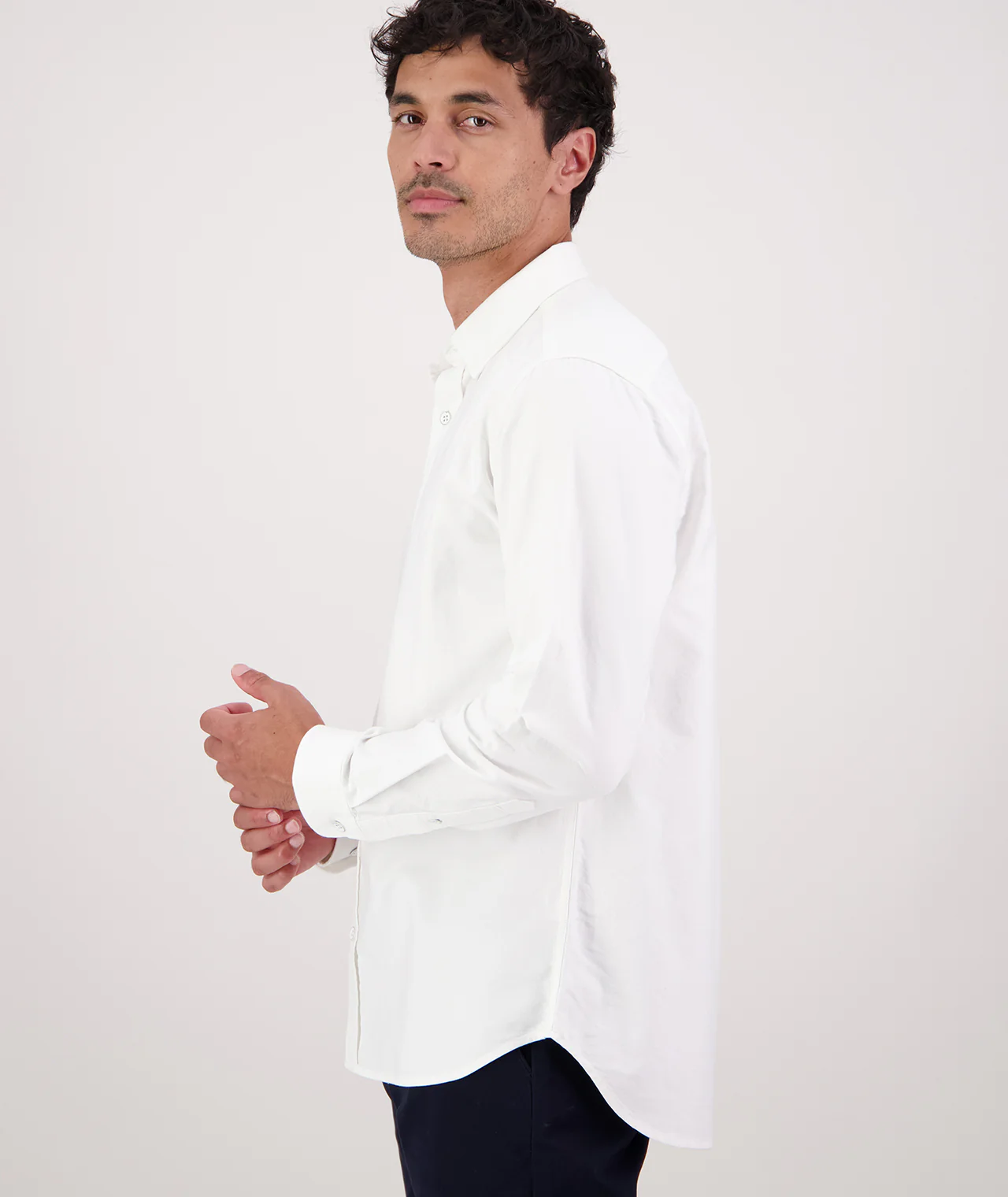 Men's Fundamentals Oxford Long Sleeve Shirt - Image 2