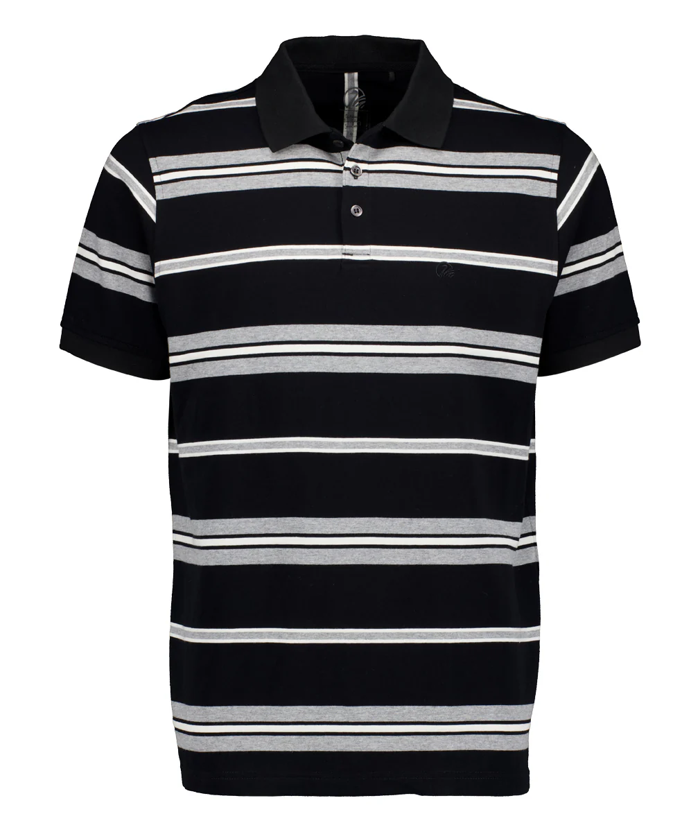 Men's Glenvar Striped Polo - Image 7