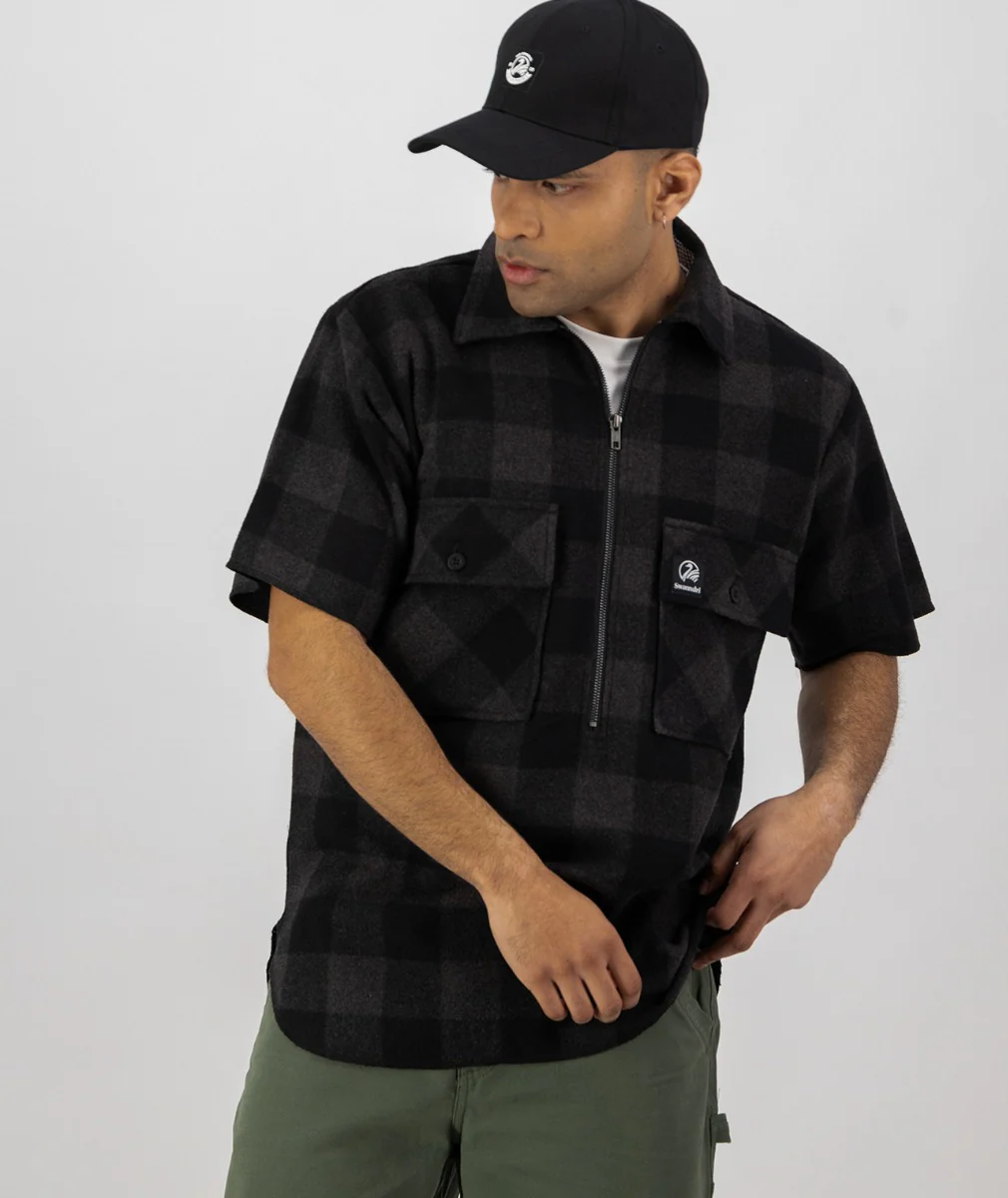 Men's Henderson Short Sleeve Wool Jacket - Image 3