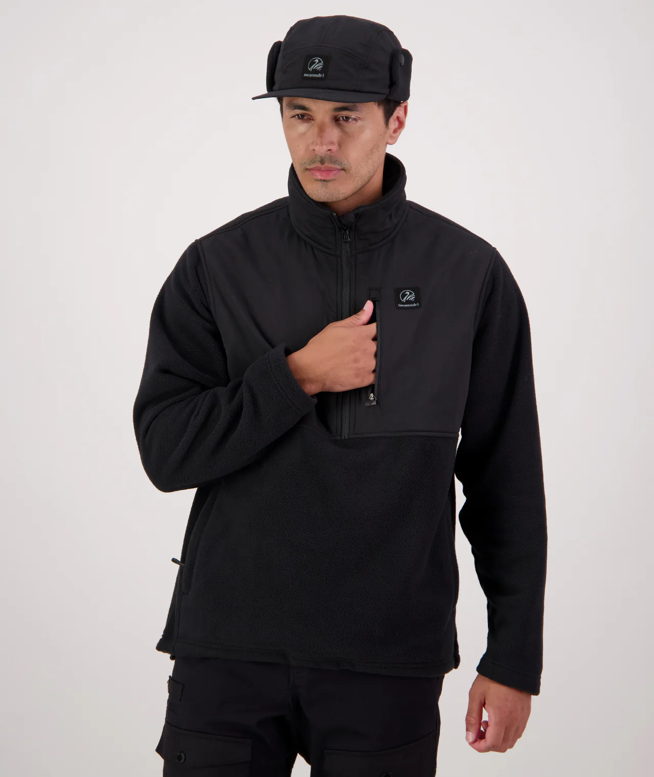 Men's High Rock Hybrid Fleece Pullover - Image 7