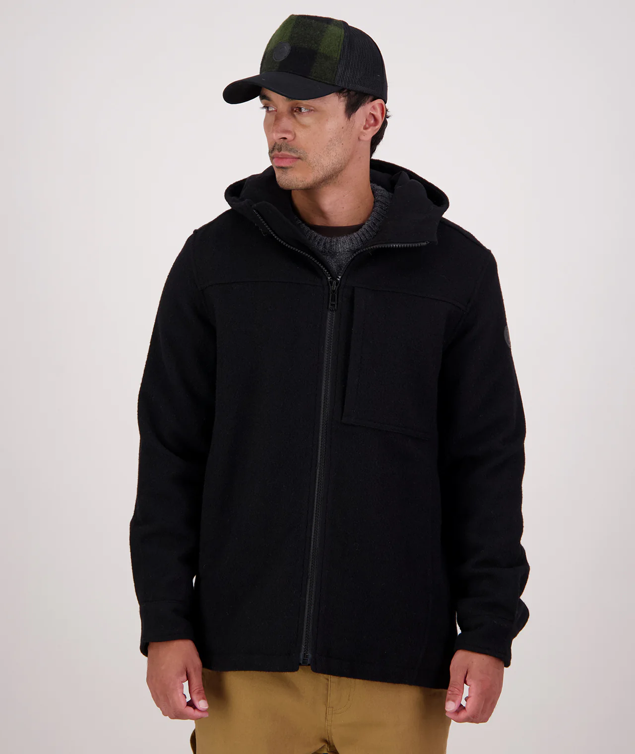 Men's Hudson Wool Hoodie - Image 2