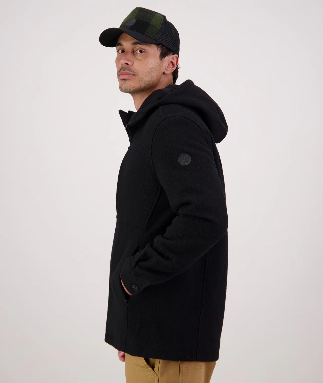 Men's Hudson Wool Hoodie - Image 3