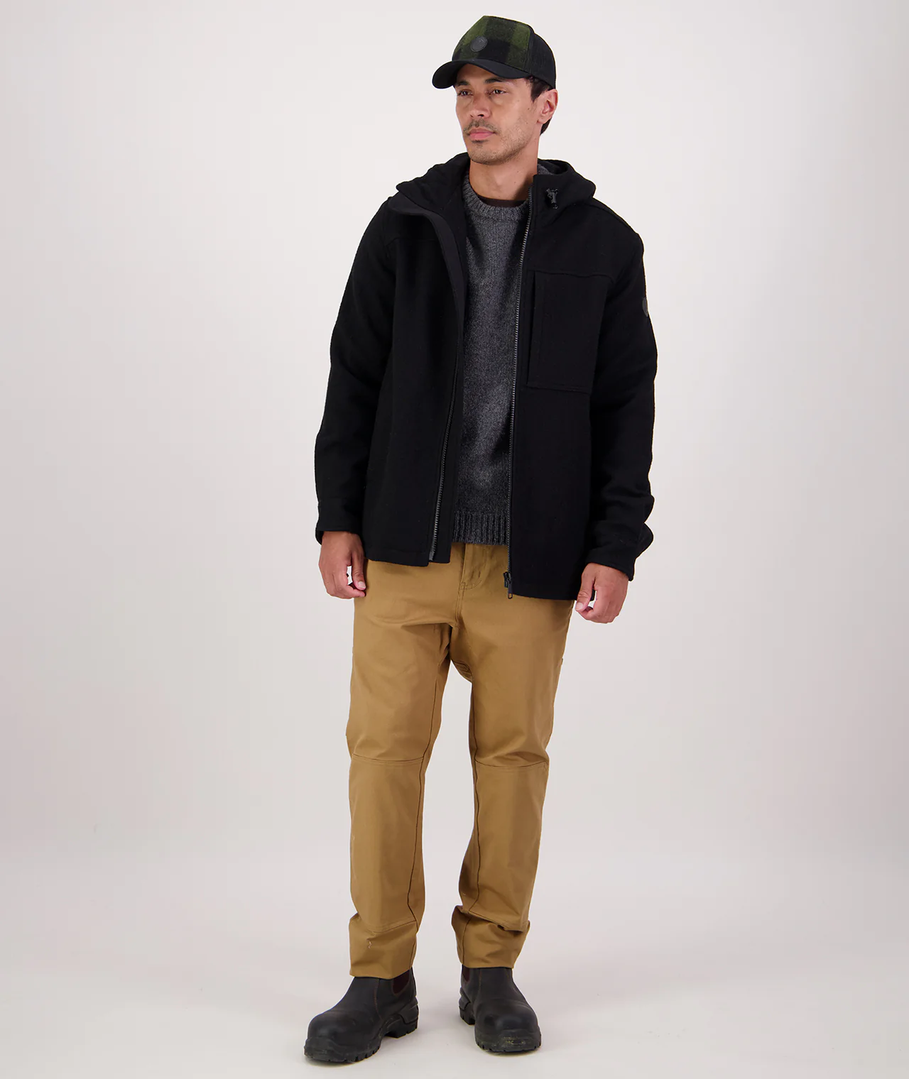 Men's Hudson Wool Hoodie - Image 7