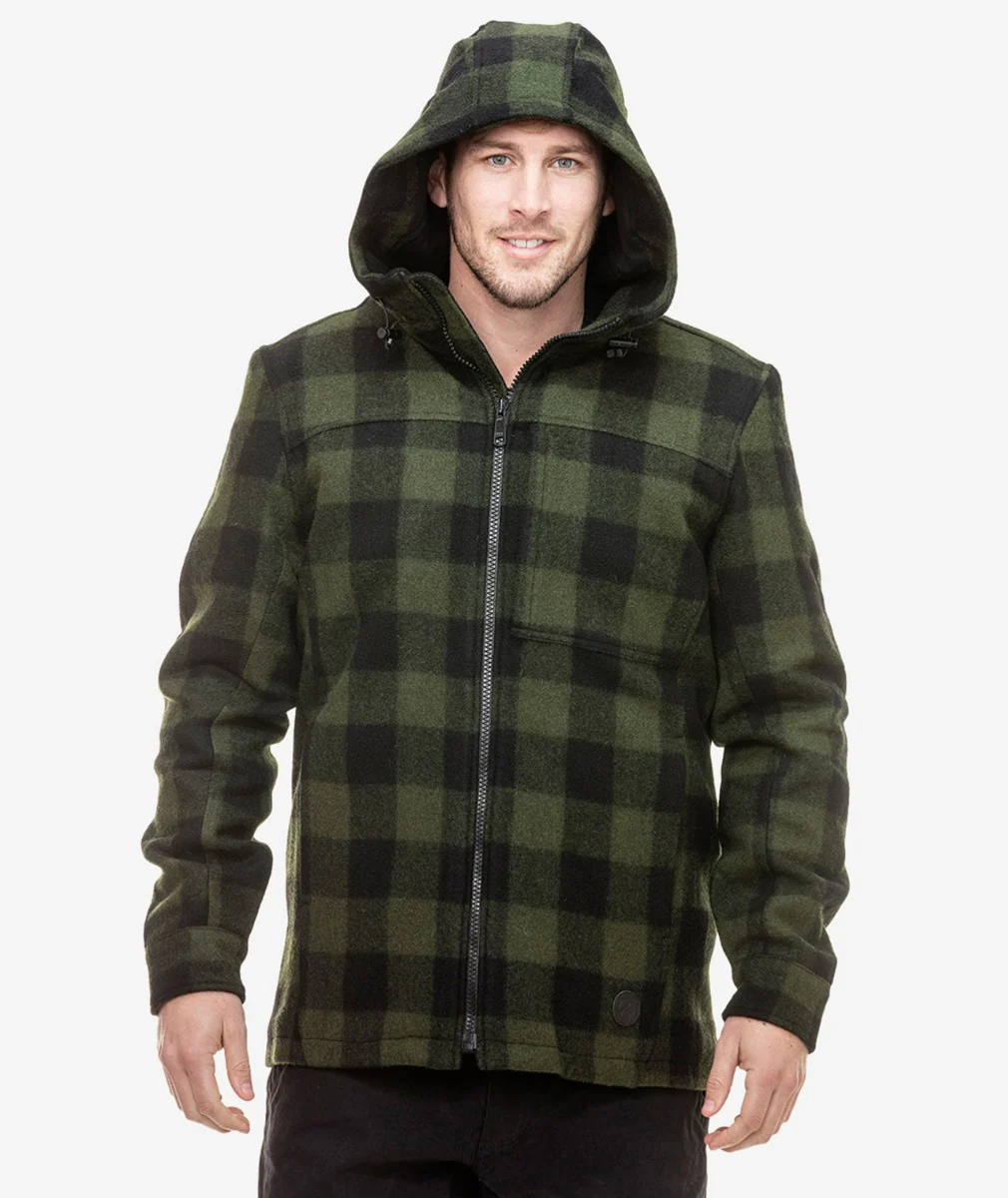 Men's Hudson Wool Hoodie - Image 5