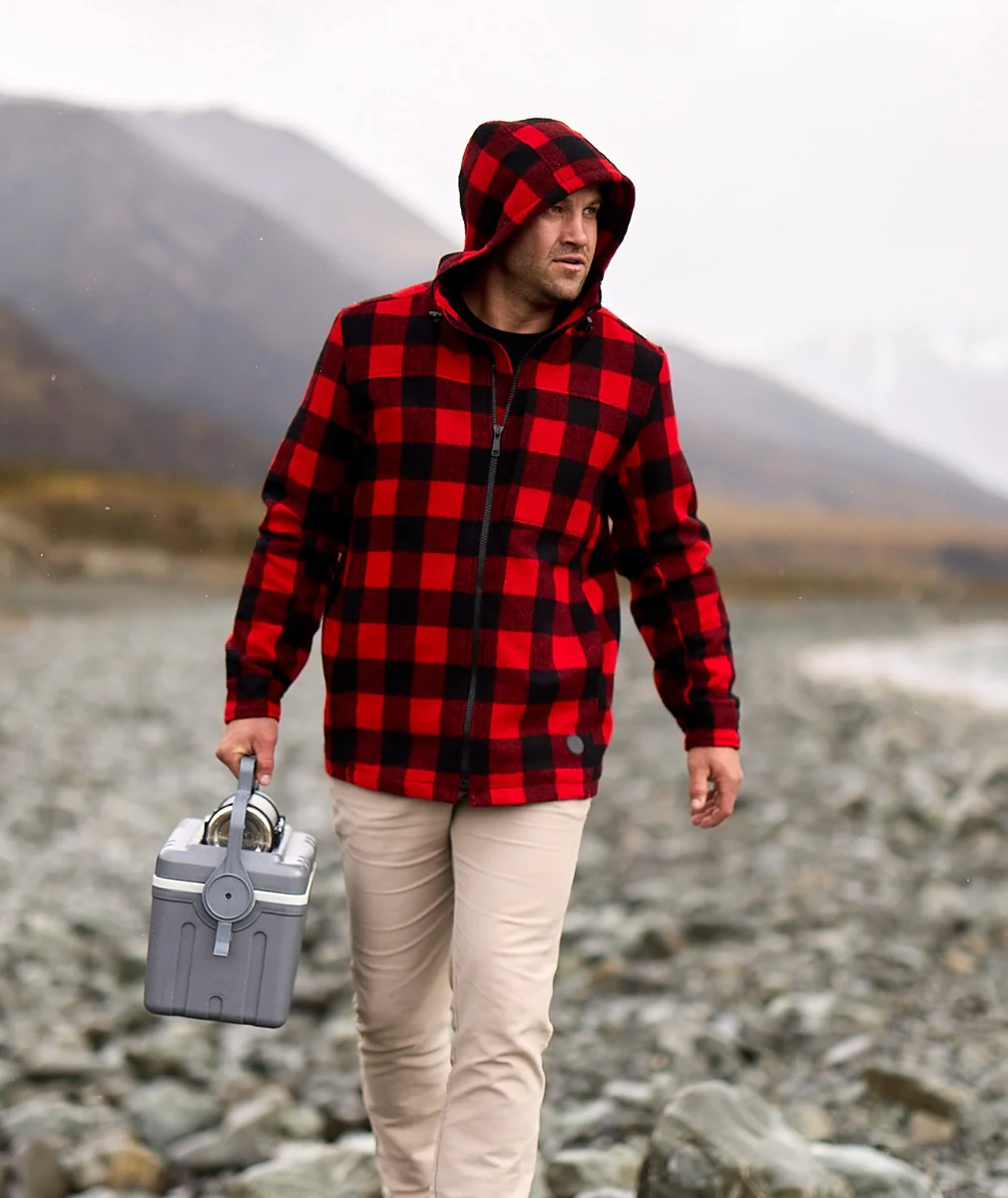 Men's Hudson Wool Hoodie - Image 11