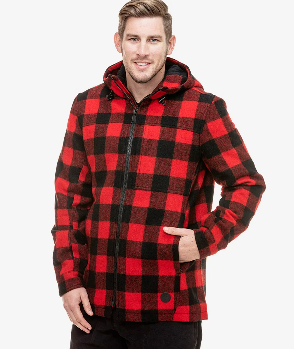 Men's Hudson Wool Hoodie - Image 3