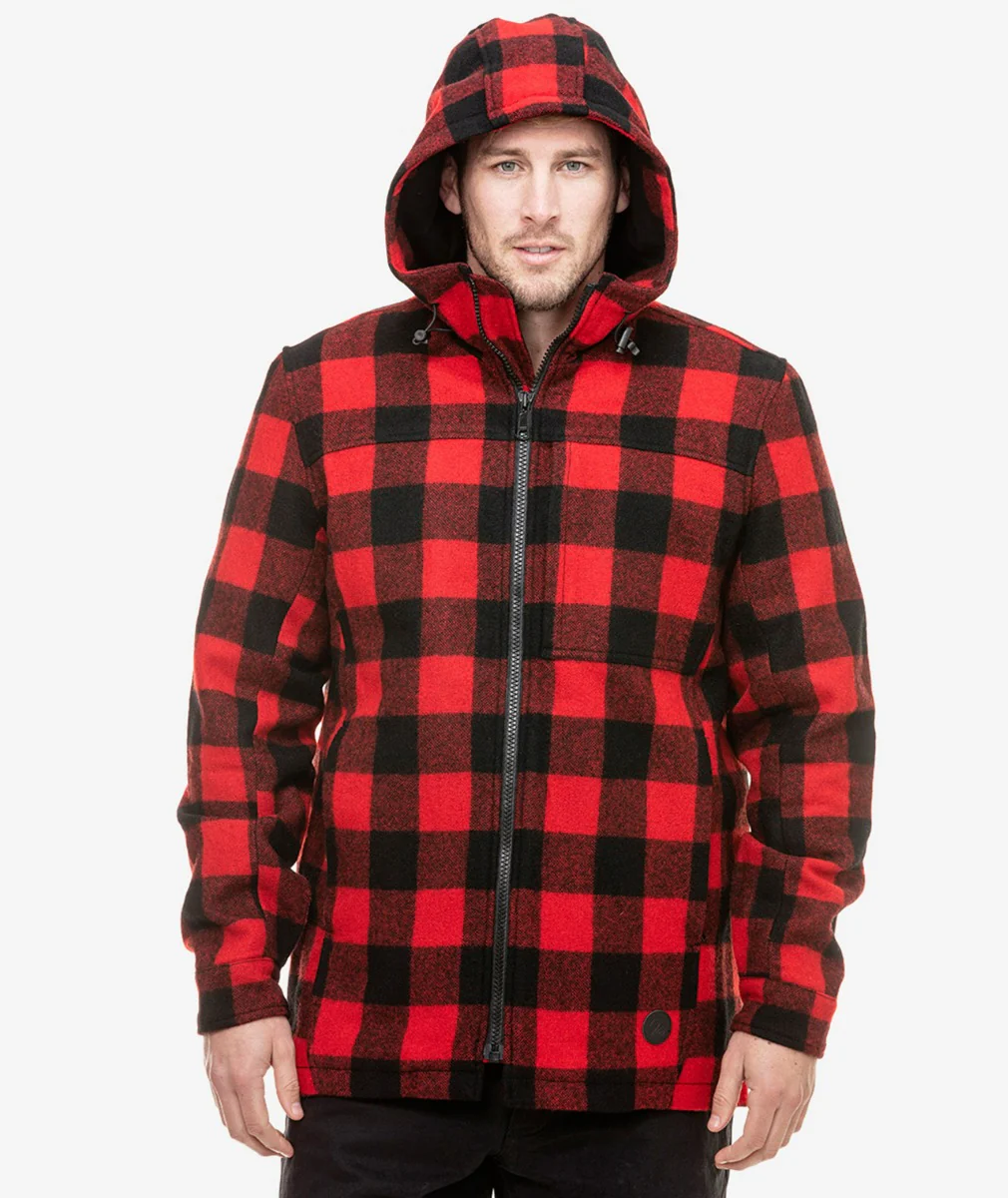 Men's Hudson Wool Hoodie - Image 4