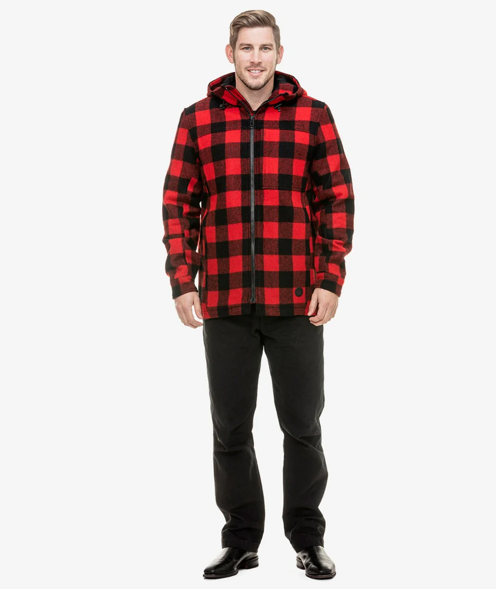 Men's Hudson Wool Hoodie - Image 8