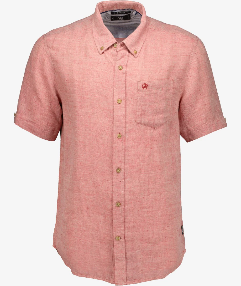 Men's Humber Linen Short Sleeve Shirt - Image 6