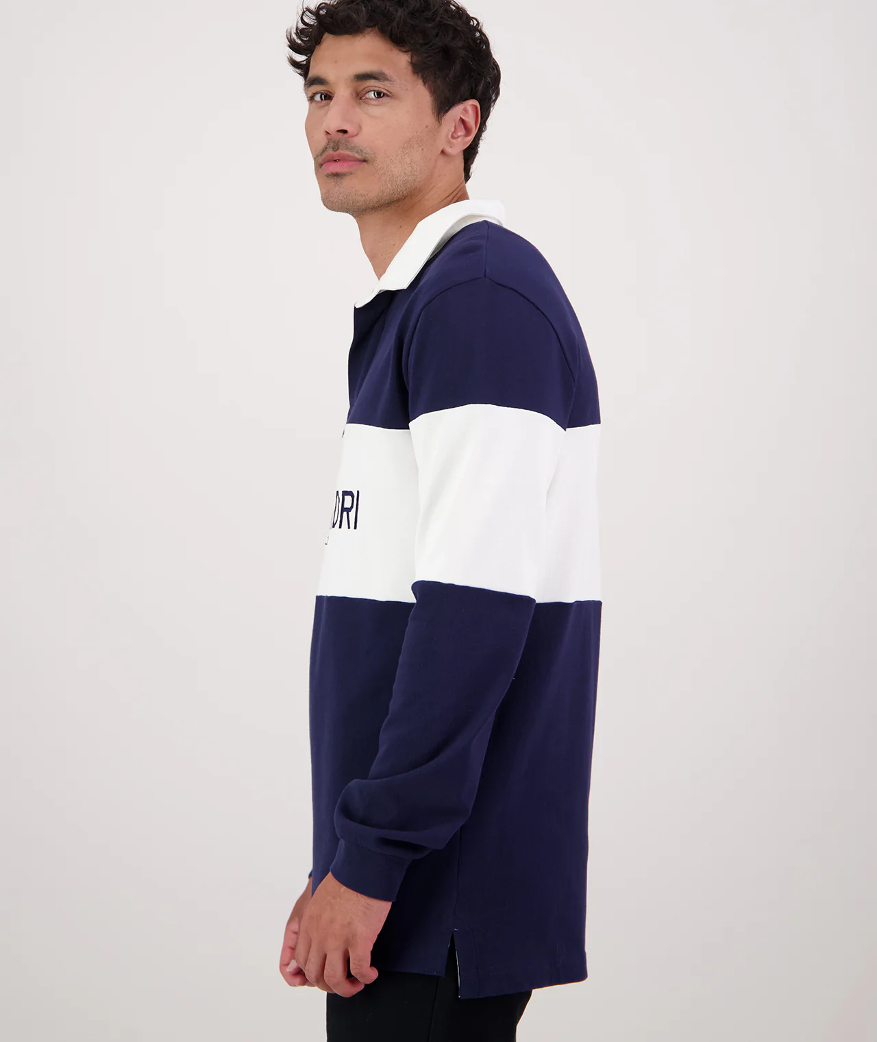 Men's Leeston Long Sleeve Rugby Top - Image 2