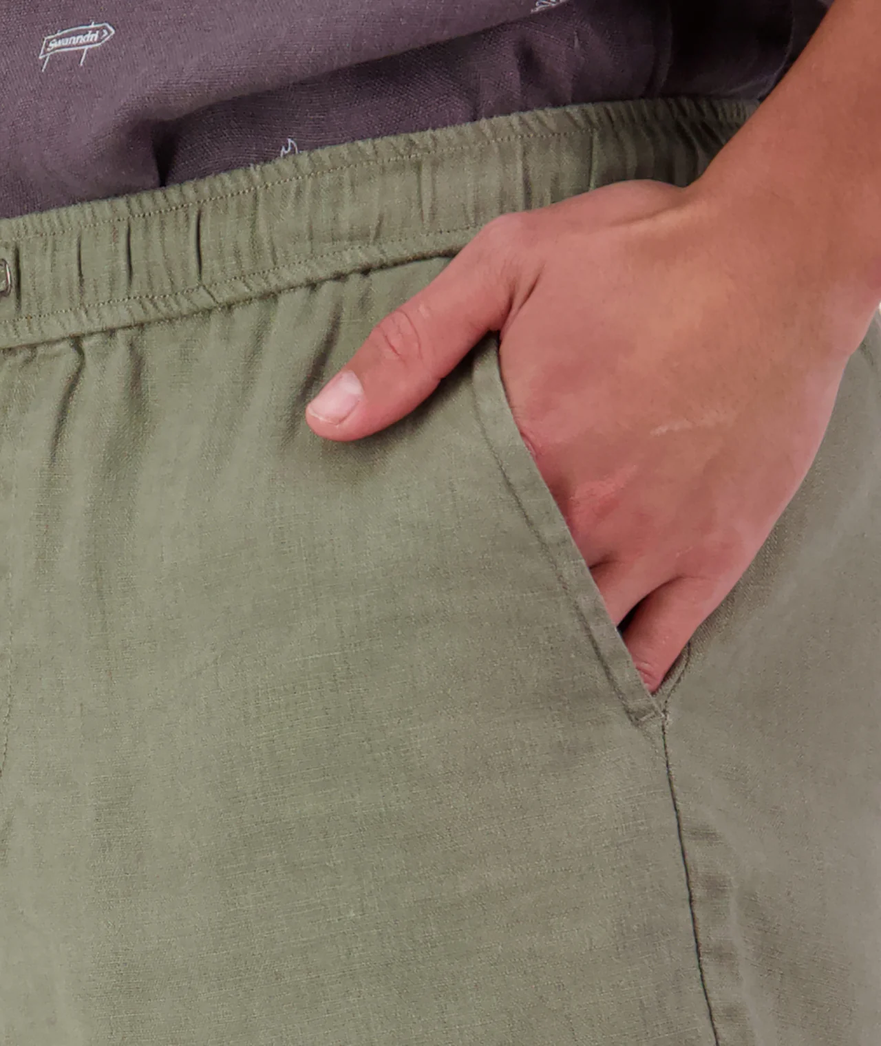Men's Neville Linen Short - Image 5