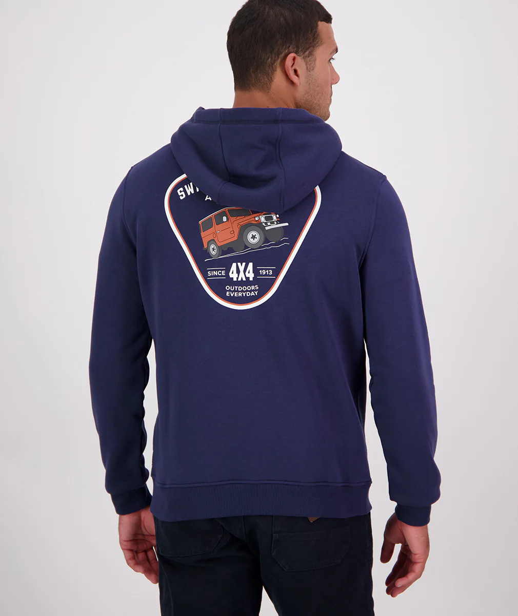 Men's Off Road Printed Hoodie - Image 4