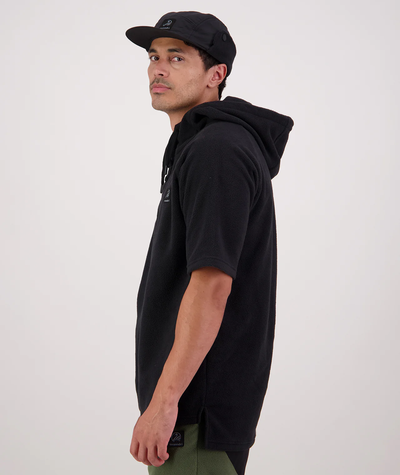 Men's Original Lace Front Fleece Hoodie - Image 3