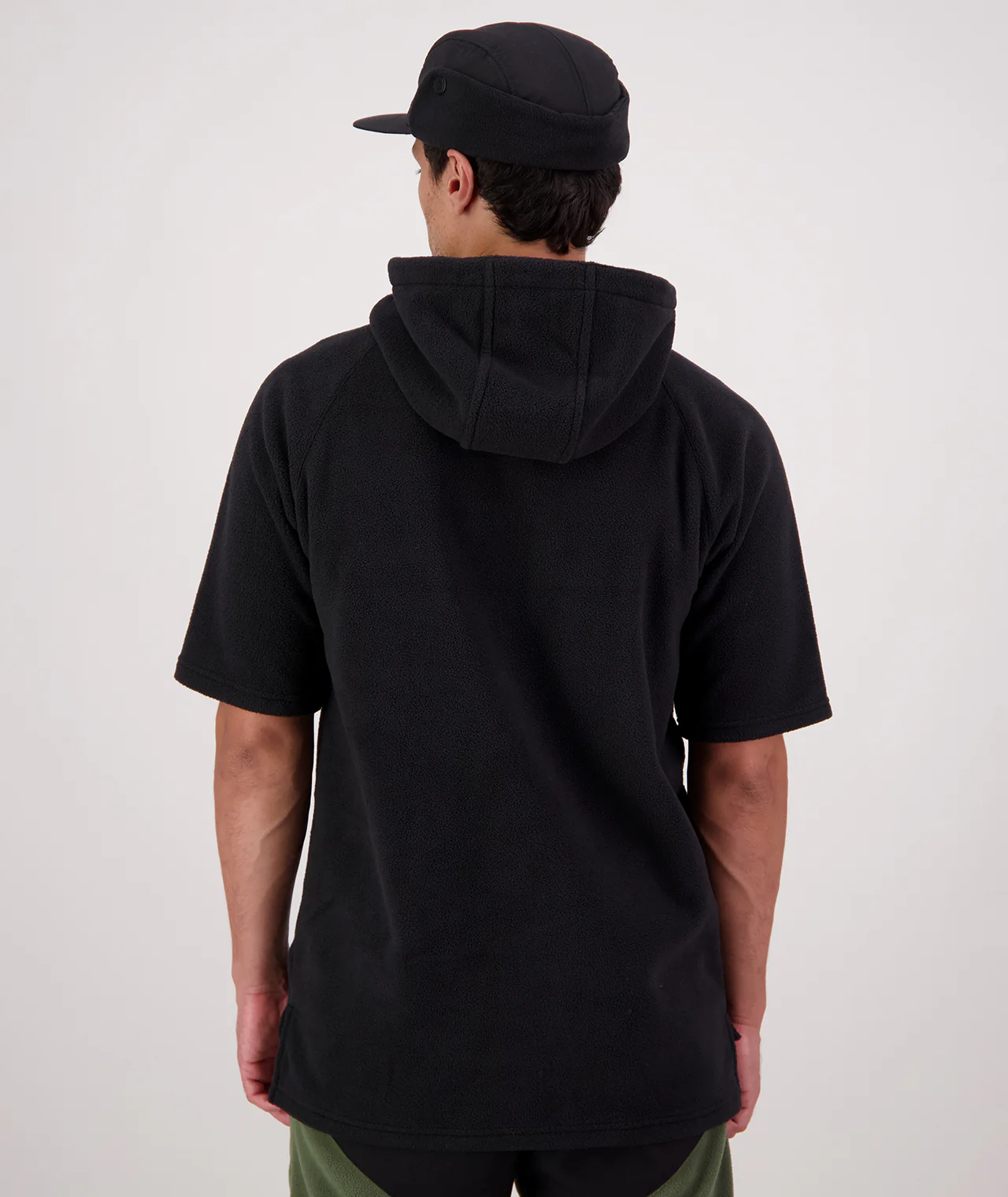 Men's Original Lace Front Fleece Hoodie - Image 4