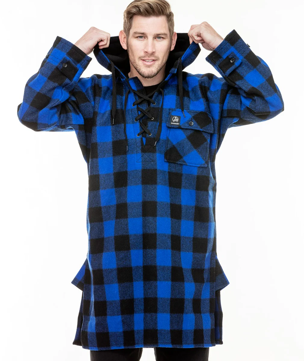 Men's Original Wool Bushshirt with Lace-up front - Image 4