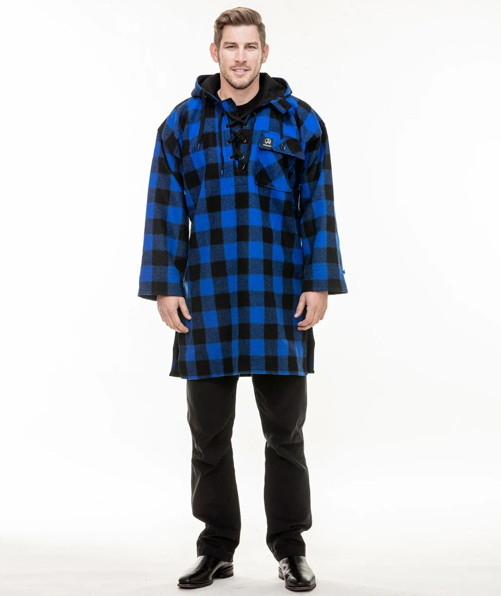 Men's Original Wool Bushshirt with Lace-up front - Image 6