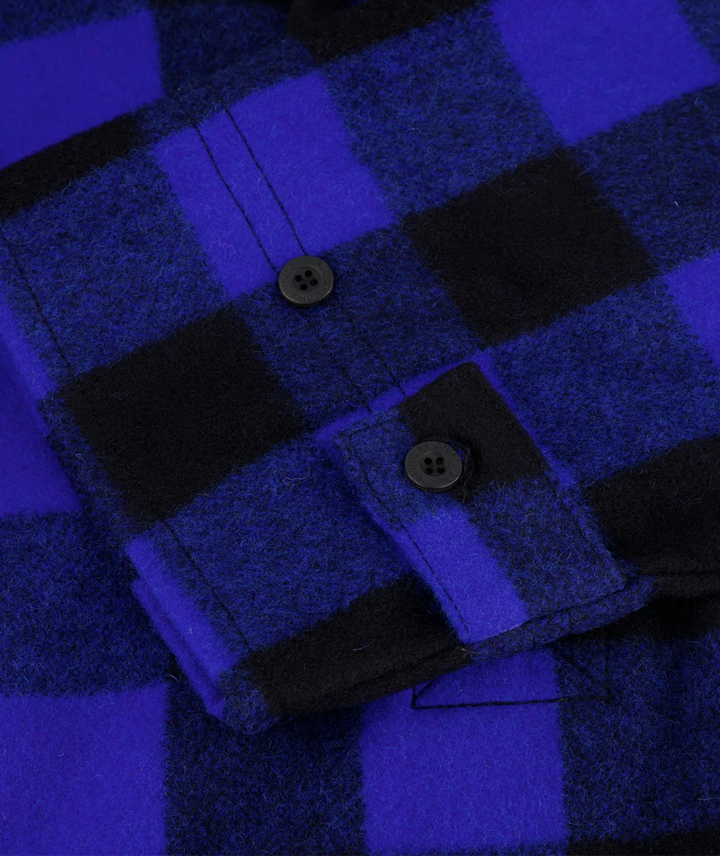 Men's Original Wool Bushshirt with Lace-up front - Image 7