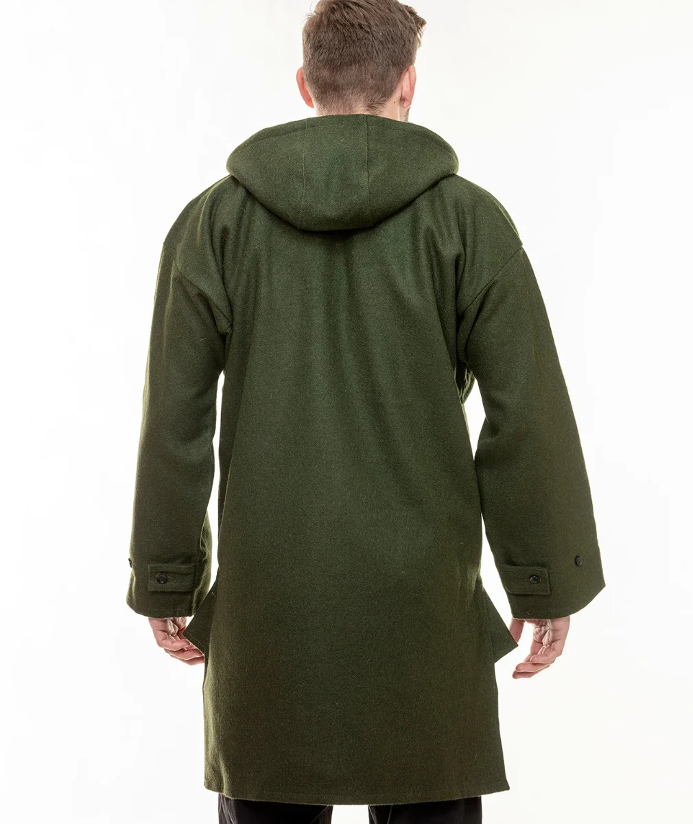 Men's Original Wool Bushshirt with Lace-up front - Image 6