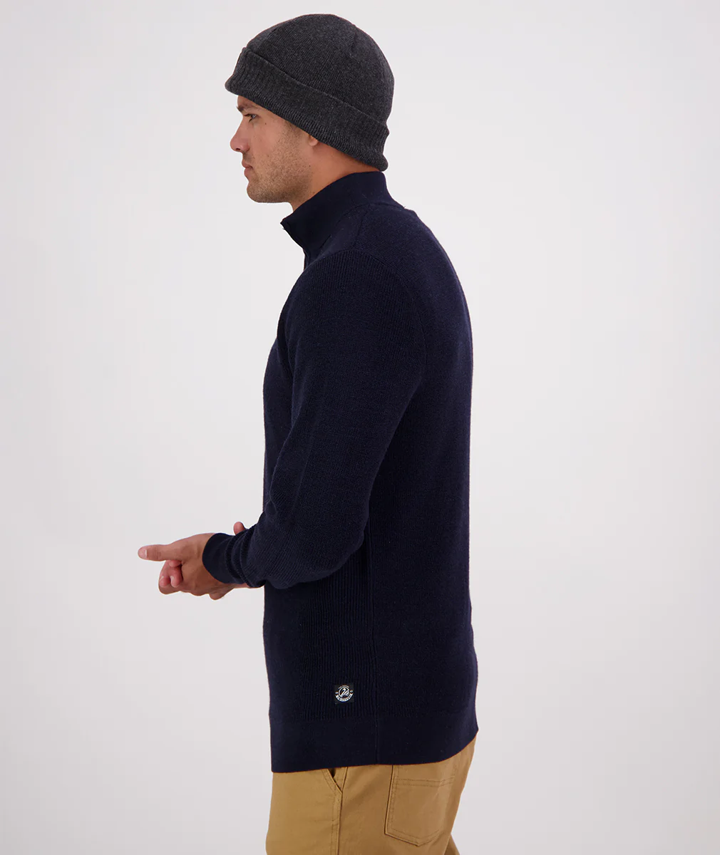 Men's Otahu River 1/4 Zip Merino Knit - Image 3