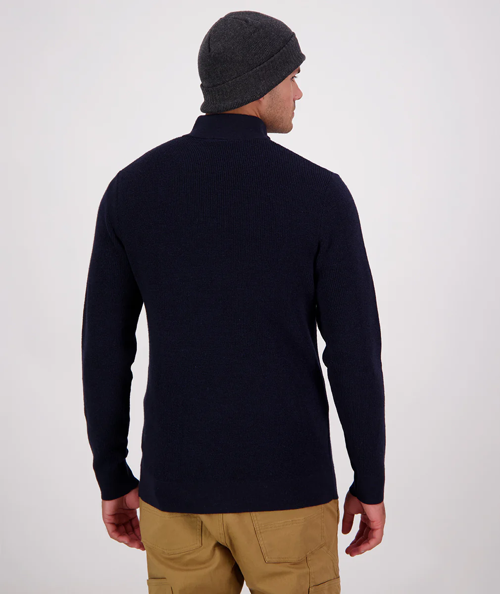 Men's Otahu River 1/4 Zip Merino Knit - Image 4