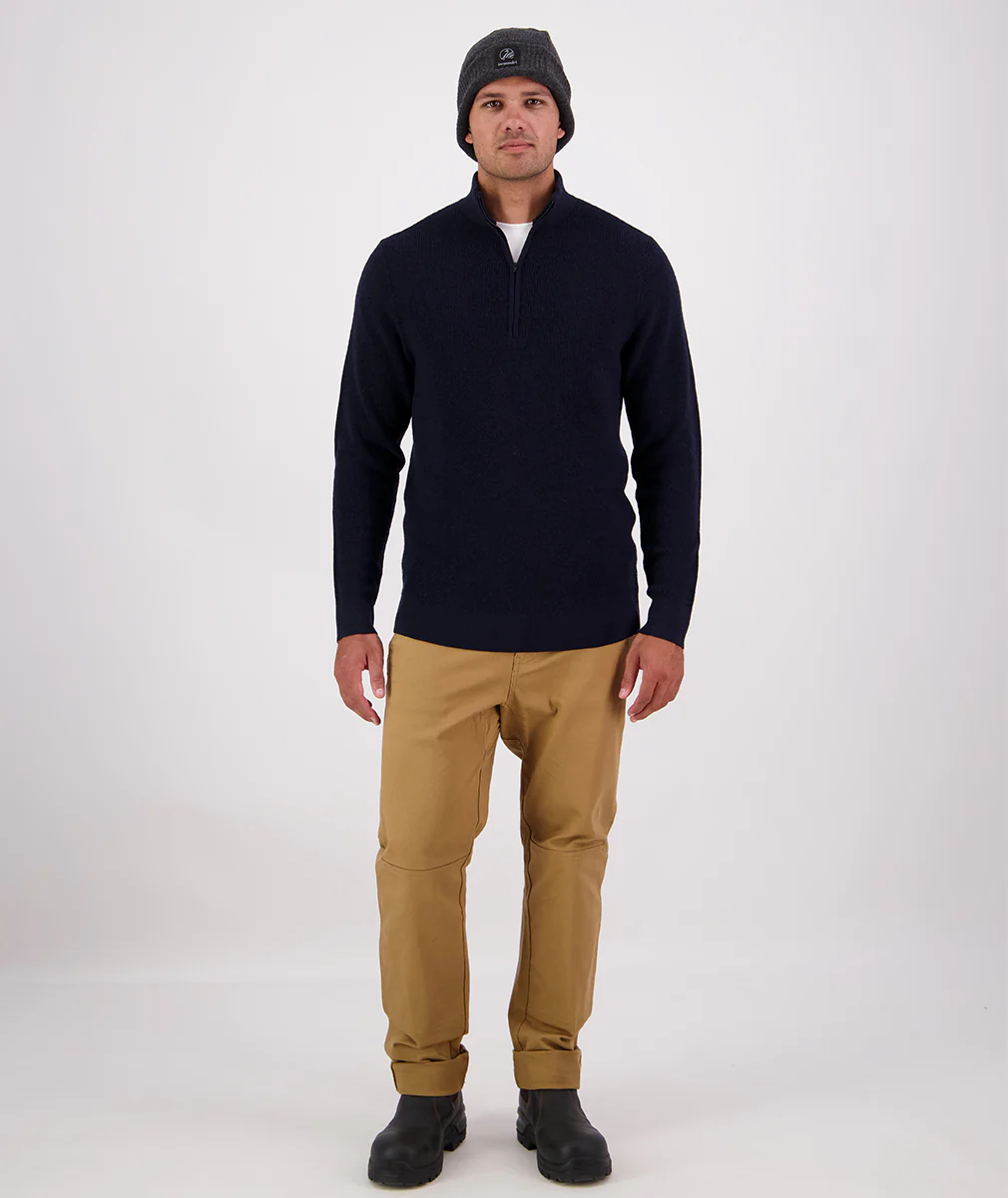 Men's Otahu River 1/4 Zip Merino Knit - Image 6