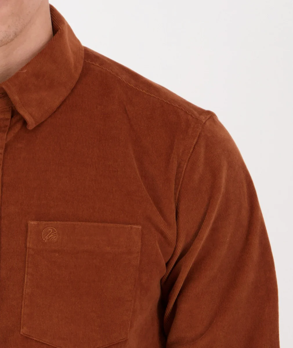 Men's Ranfurly Corduroy Long Sleeve Shirt - Image 4