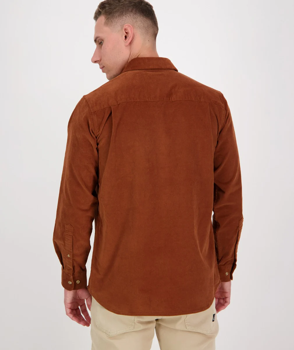 Men's Ranfurly Corduroy Long Sleeve Shirt - Image 5