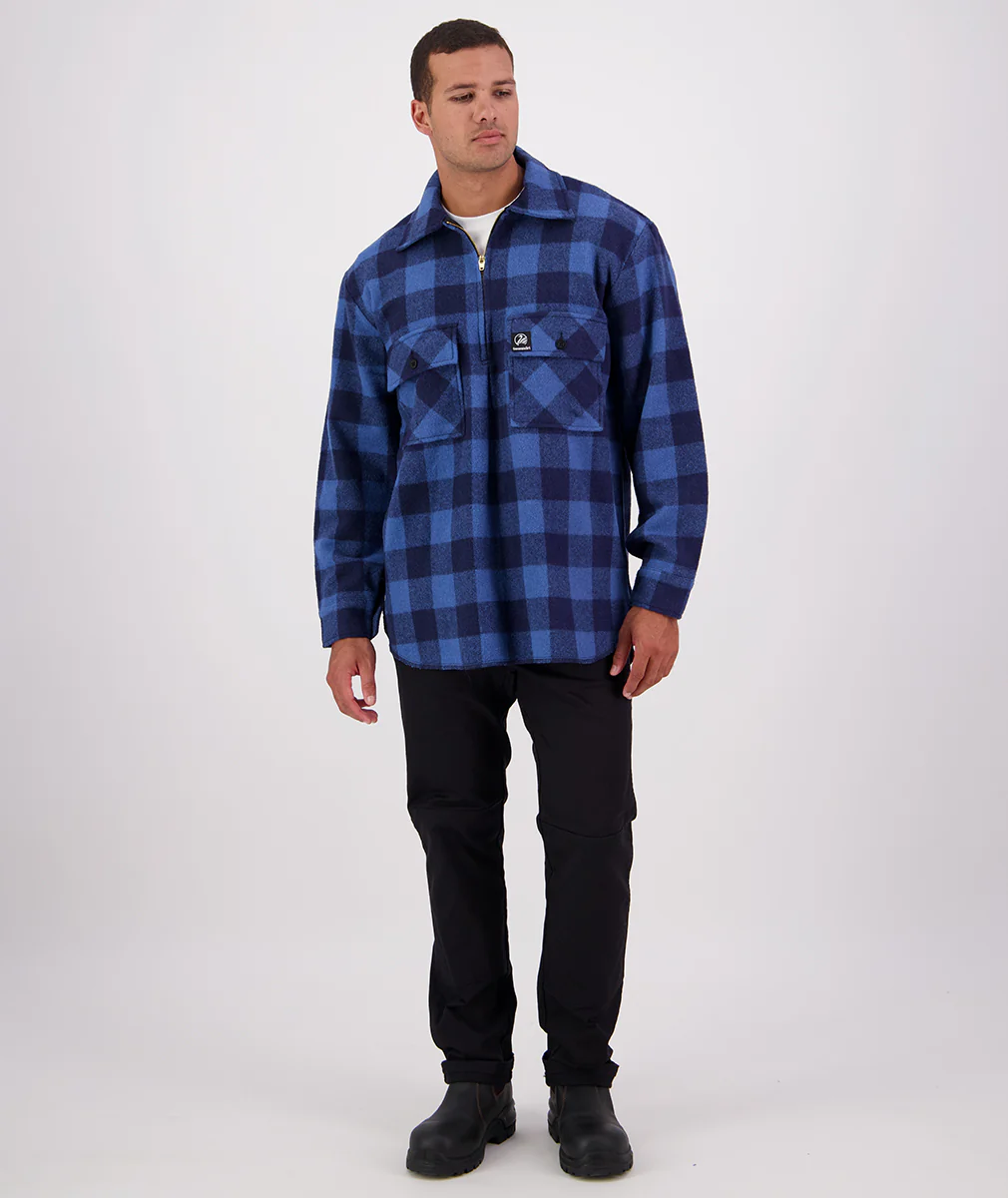 Men's Ranger Wool Zip Front Bushshirt - Image 4