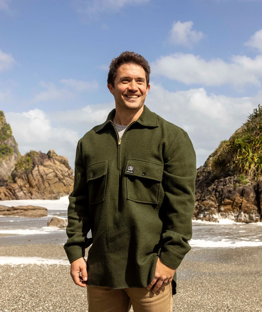 Men's Ranger Wool Zip Front Bushshirt - Image 2