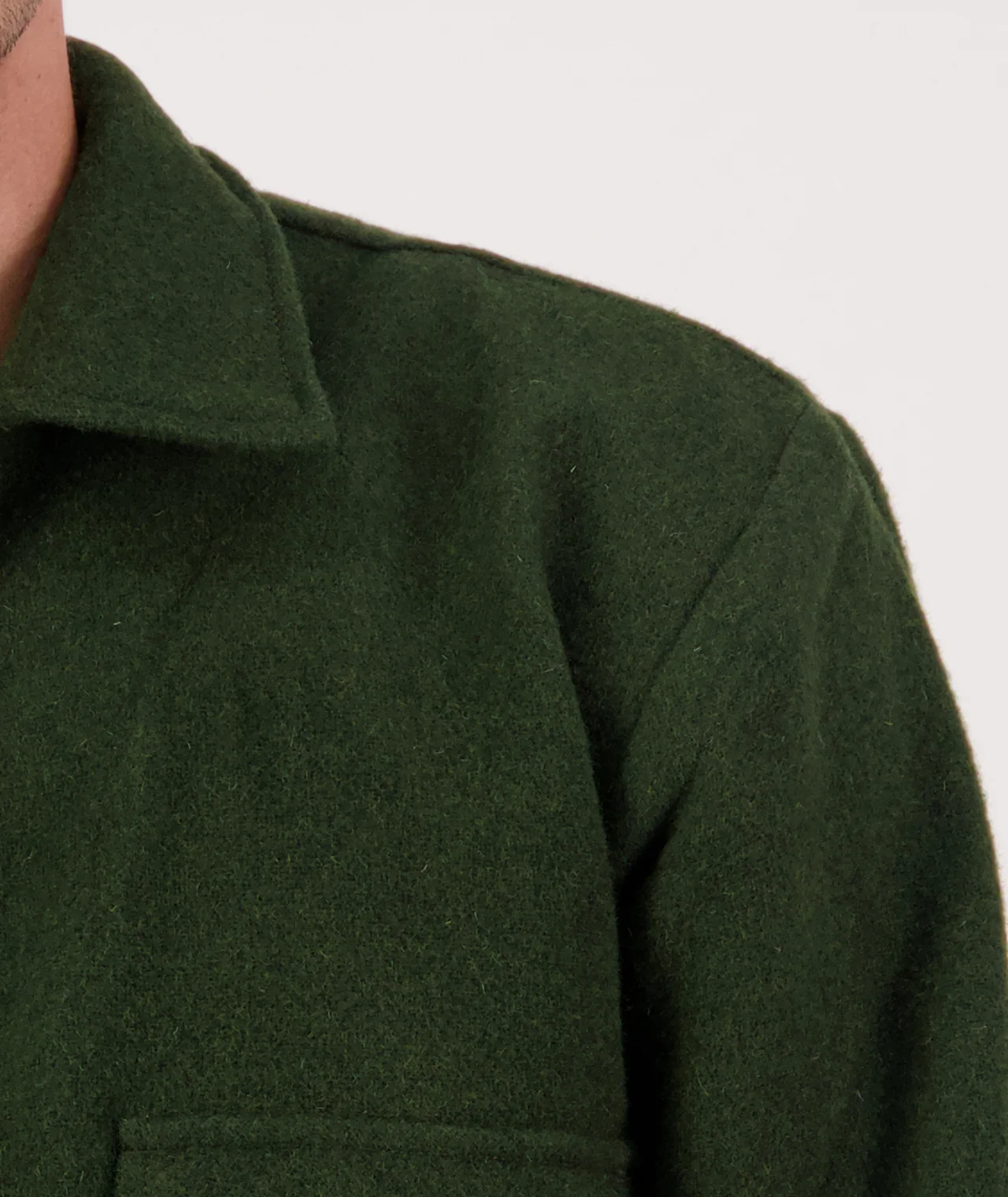 Men's Ranger Wool Zip Front Bushshirt - Image 5