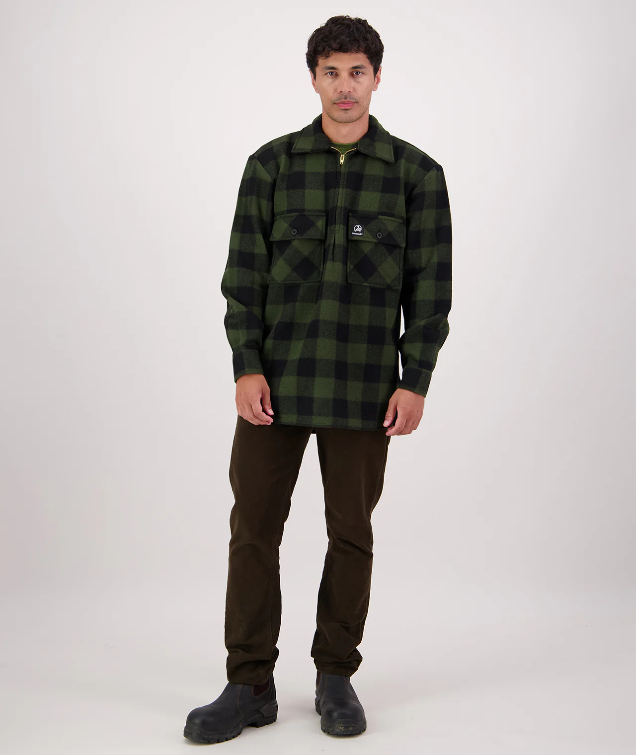 Men's Ranger Wool Zip Front Bushshirt - Image 6