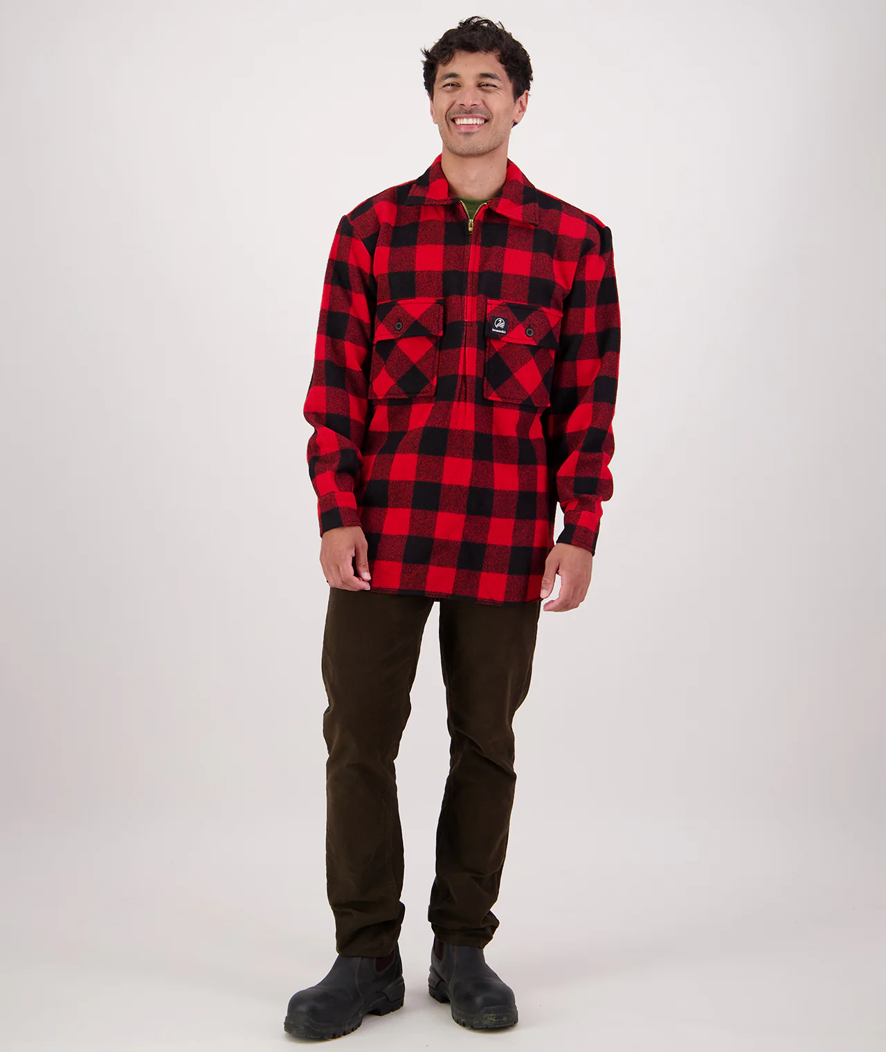 Men's Ranger Wool Zip Front Bushshirt - Image 6