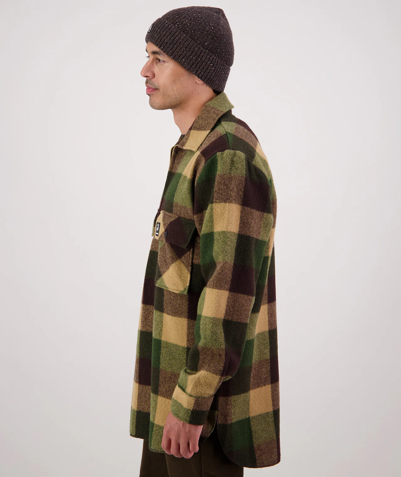 Men's Ranger Wool Zip Front Bushshirt - Image 4