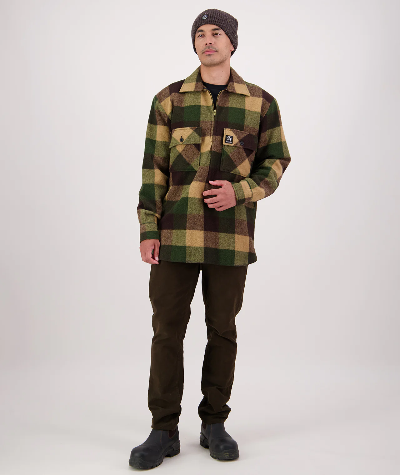 Men's Ranger Wool Zip Front Bushshirt - Image 6