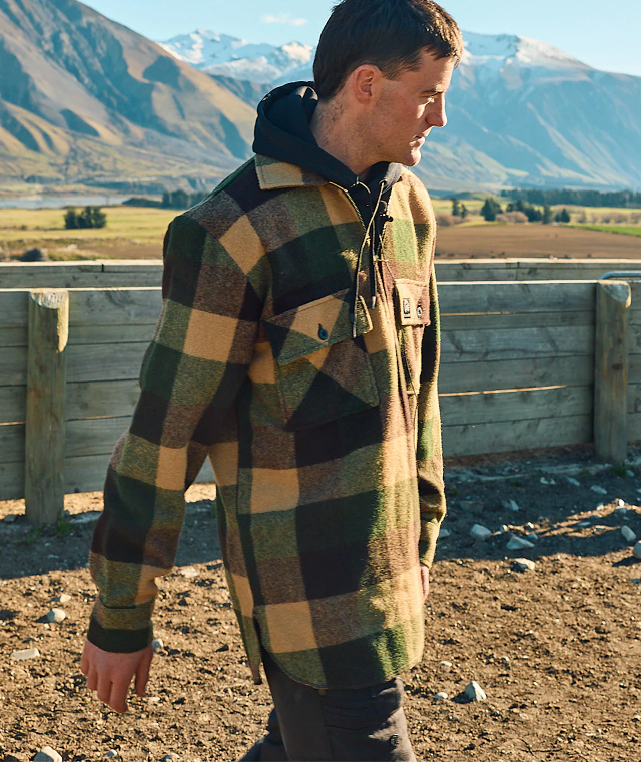 Men's Ranger Wool Zip Front Bushshirt - Image 8