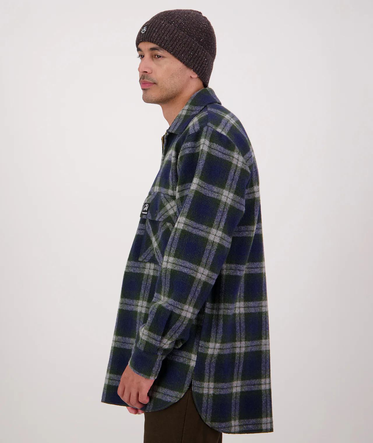 Men's Ranger Wool Zip Front Bushshirt - Image 2