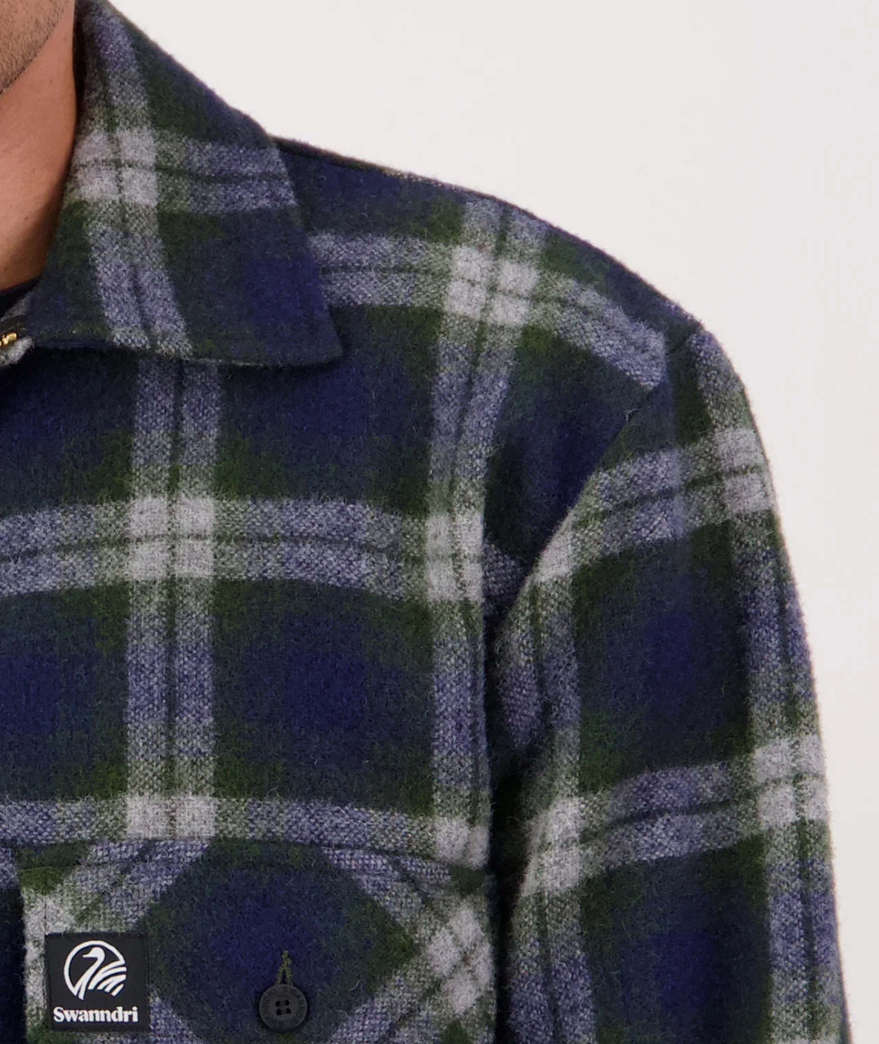 Men's Ranger Wool Zip Front Bushshirt - Image 4