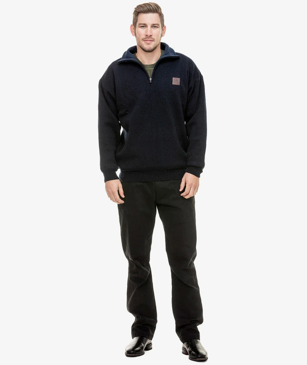 Men's Rhino Stormshield Wool Jersey with Windproof Lining - Image 6