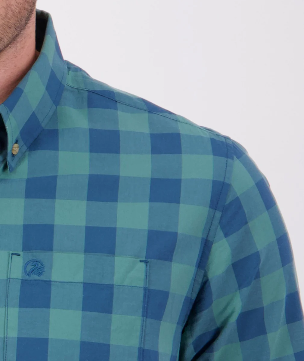Men's Rings Beach Short Sleeve Shirt - Image 5