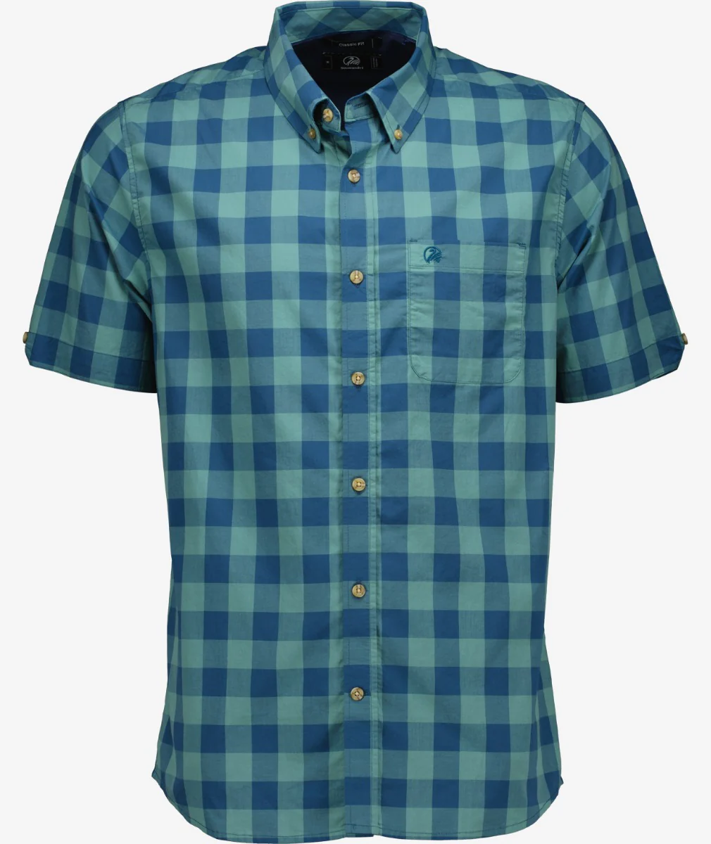 Men's Rings Beach Short Sleeve Shirt - Image 7