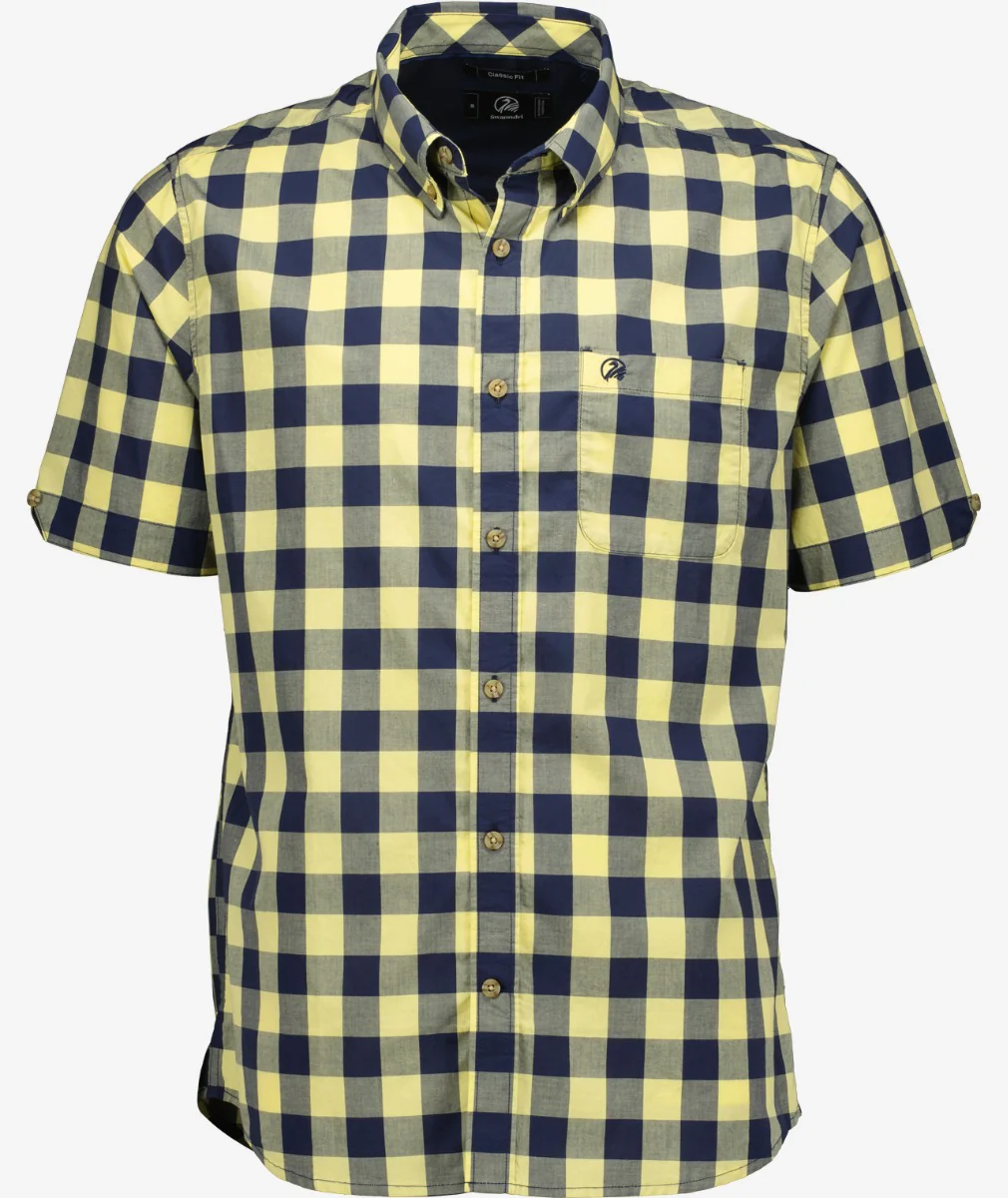 Men's Rings Beach Short Sleeve Shirt - Image 6