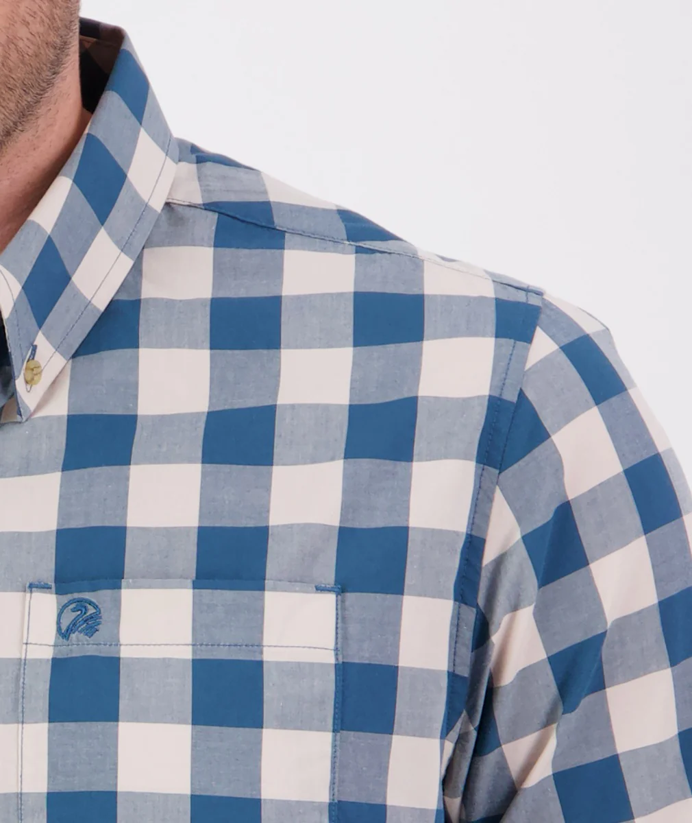 Men's Rings Beach Short Sleeve Shirt - Image 6