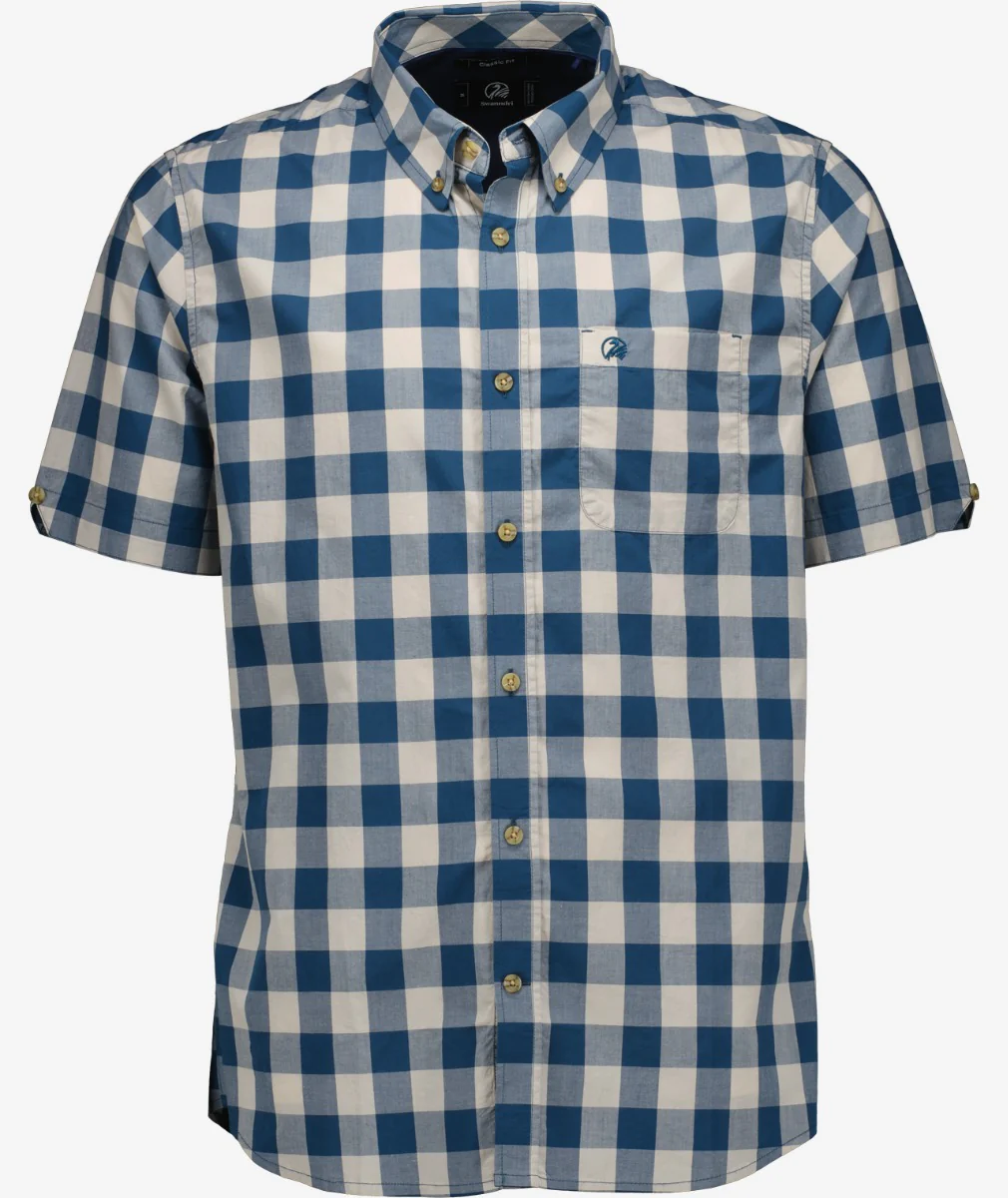 Men's Rings Beach Short Sleeve Shirt - Image 9