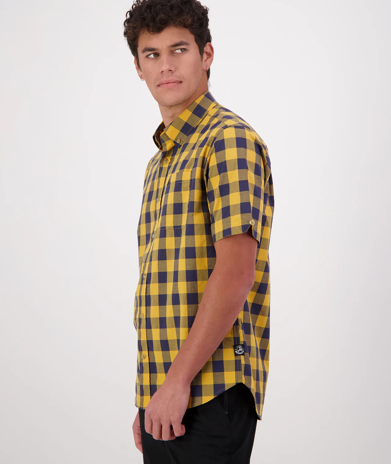 Men's Rings Beach Short Sleeve Shirt - Image 2