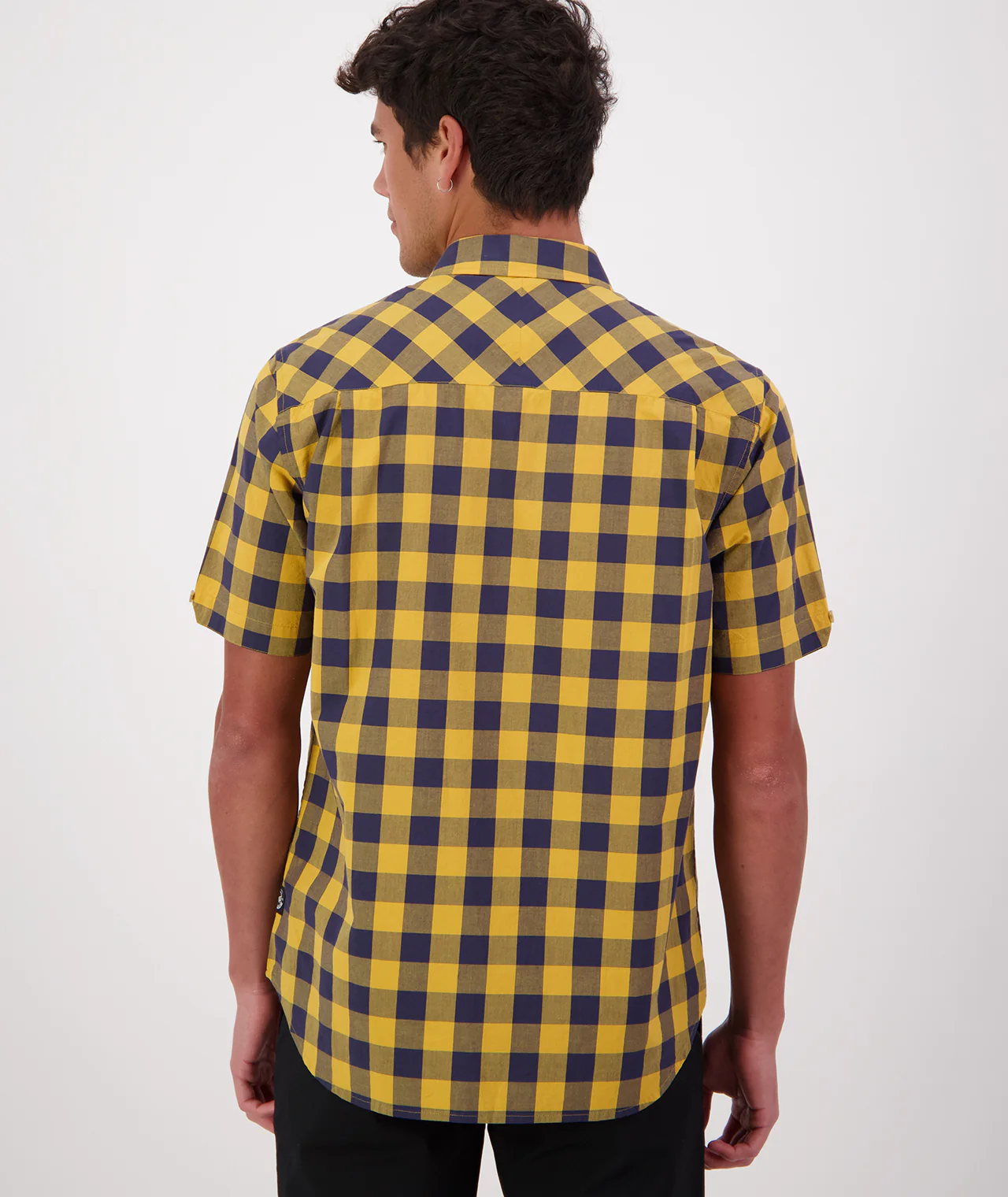 Men's Rings Beach Short Sleeve Shirt - Image 3