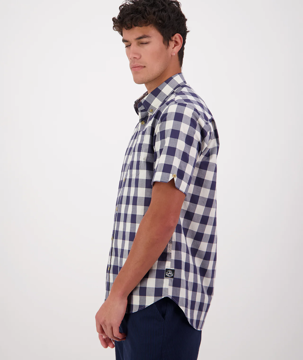 Men's Rings Beach Short Sleeve Shirt - Image 3