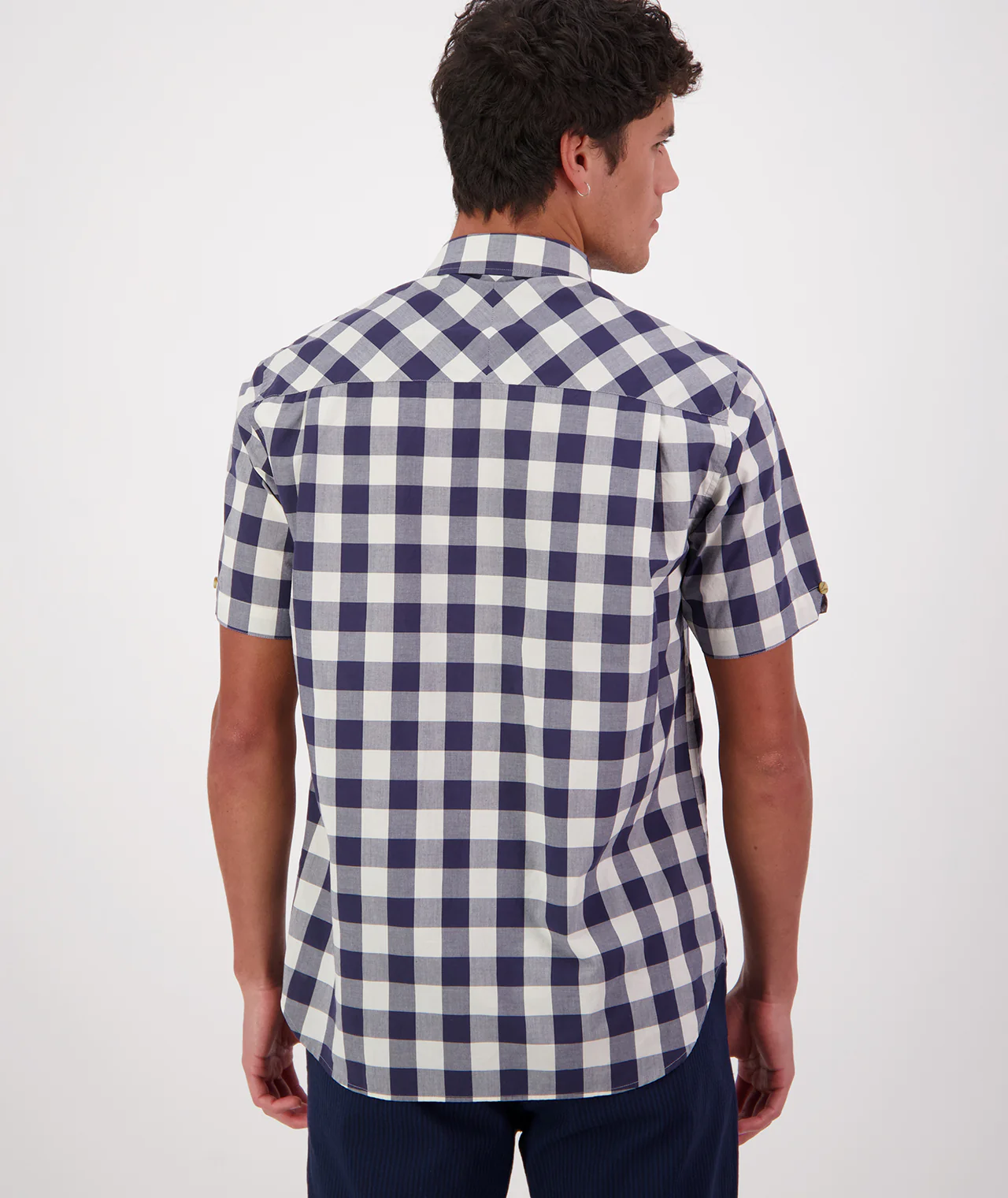 Men's Rings Beach Short Sleeve Shirt - Image 7