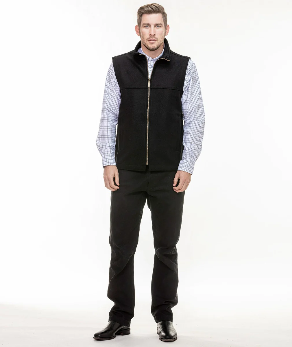 Men's Saddleback Wool Vest - Image 7